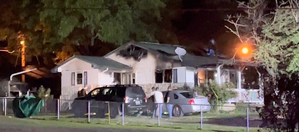 Esta es la vivienda en el condado de Marion, Tennessee, donde ocurrió la tragedia