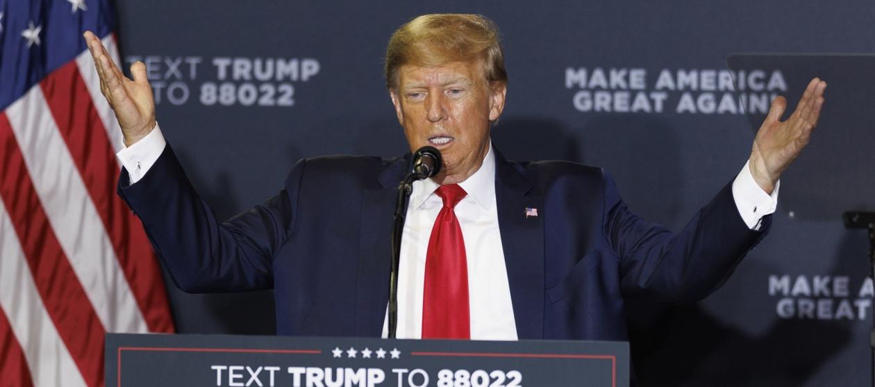 El expresidente de Estados Unidos, Donald Trump.