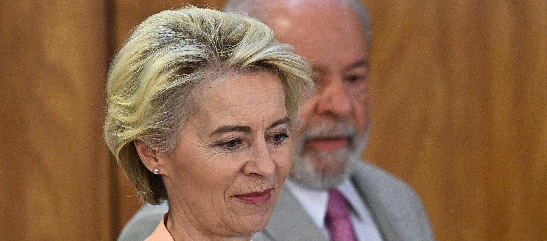 Ursula von der Leyen, presidenta de la Comisión Europea.