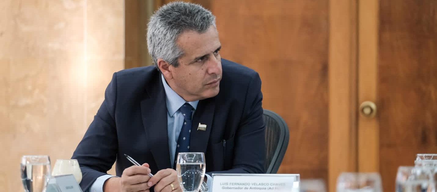 El Ministro del Interior, Luis Fernando Velasco.