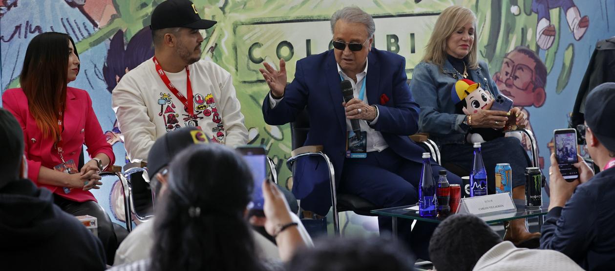 El actor mexicano Carlos Villagrán.