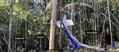 Lugar de la tragedia.