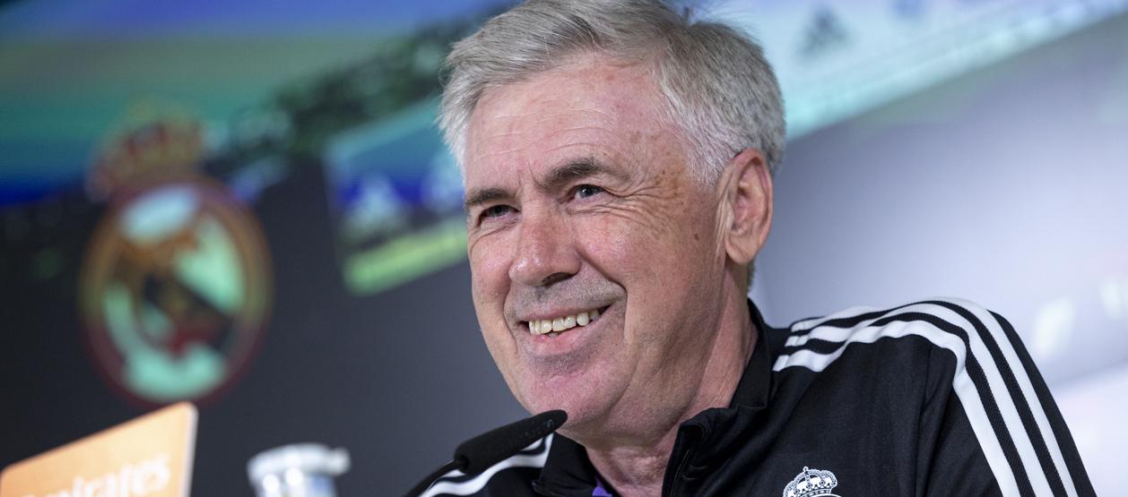 Carlo Ancelotti tiene contrato hasta junio de 2024 con el Real Madrid.