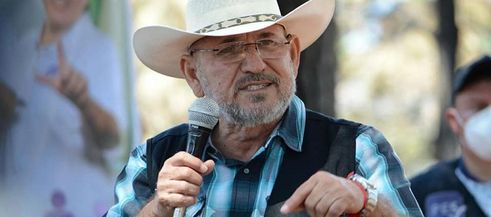 Hipólito Mora, fundador de los civiles Grupos de Autodefensa 