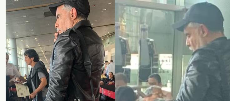  Armando Benedetti, cuando al parecer salía del país.