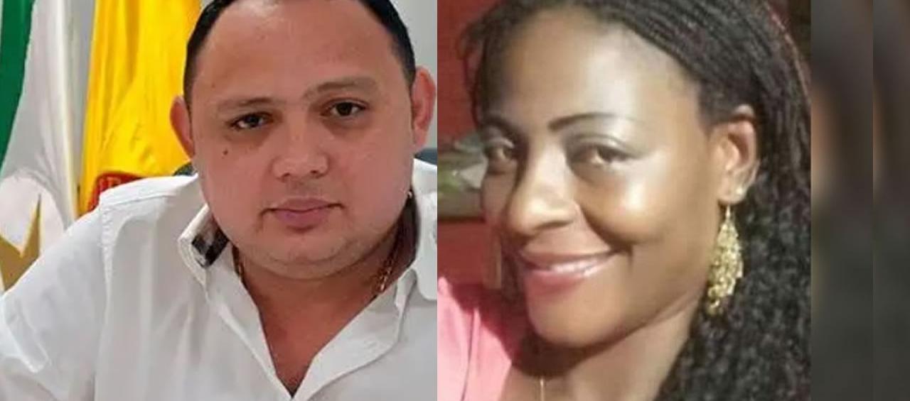 Fabio Leonardo Otero Avilés, exalcalde de Tierralta, y María del Pilar Hurtado, lideresa asesinada