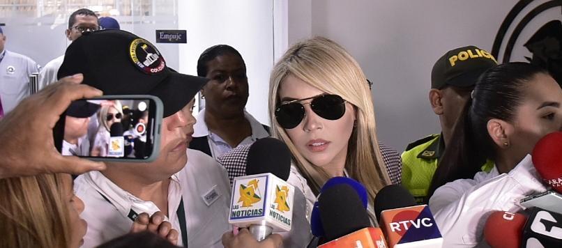 Day Vásquez el día que se presentó ante la Procuraduría General