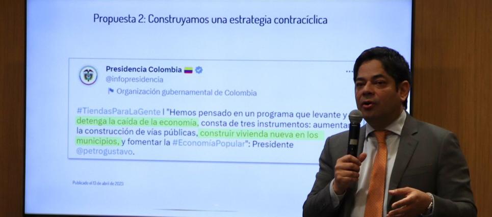 Guillermo Herrera, presidente nacional de Camacol