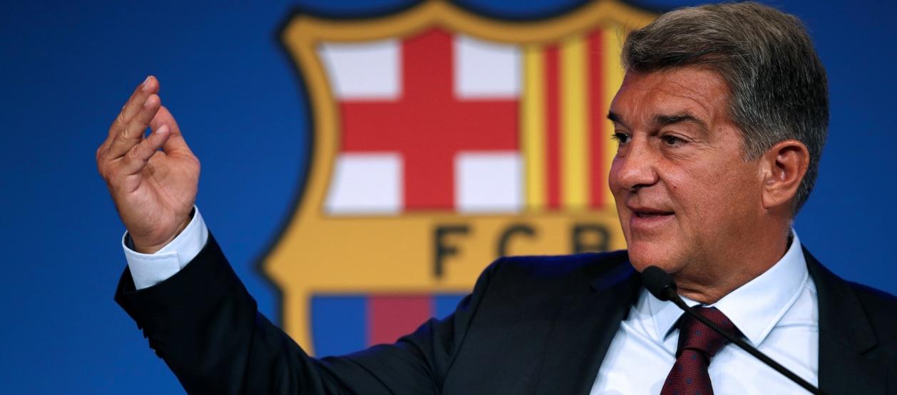 Joan Laporta, presidente del Barcelona. 