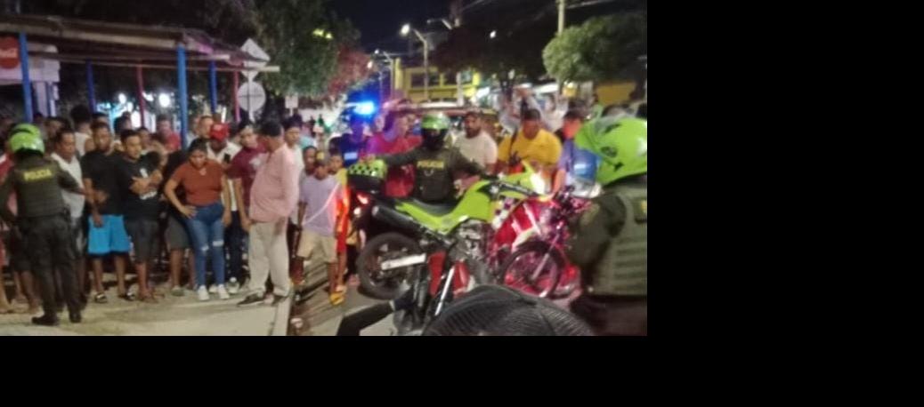 El hombre murió en el lugar de los hechos