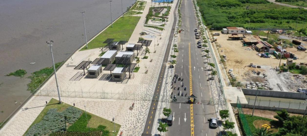 Vías del Gran Malecón del Río