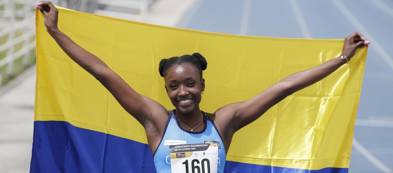 Melany Bolaño competirá en atletismo. 