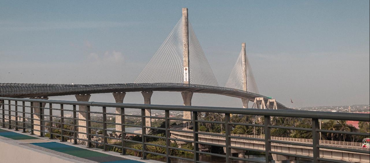 El nuevo Puente Pumarejo.