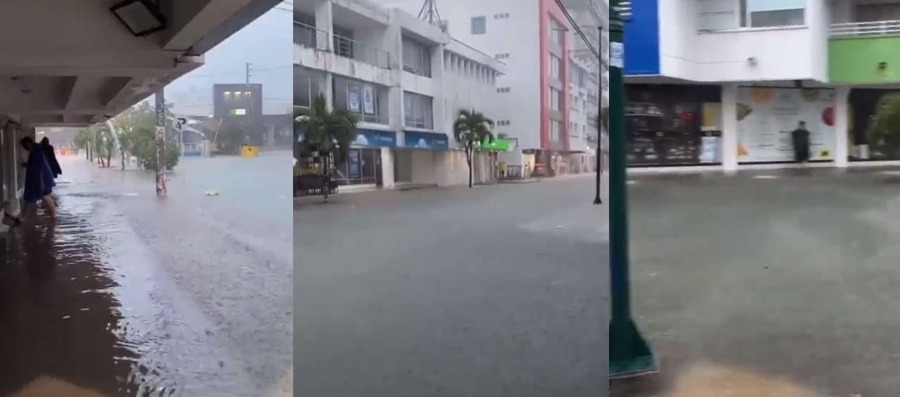 Muchos sectores residenciales y comerciales de San André están bajo el agua