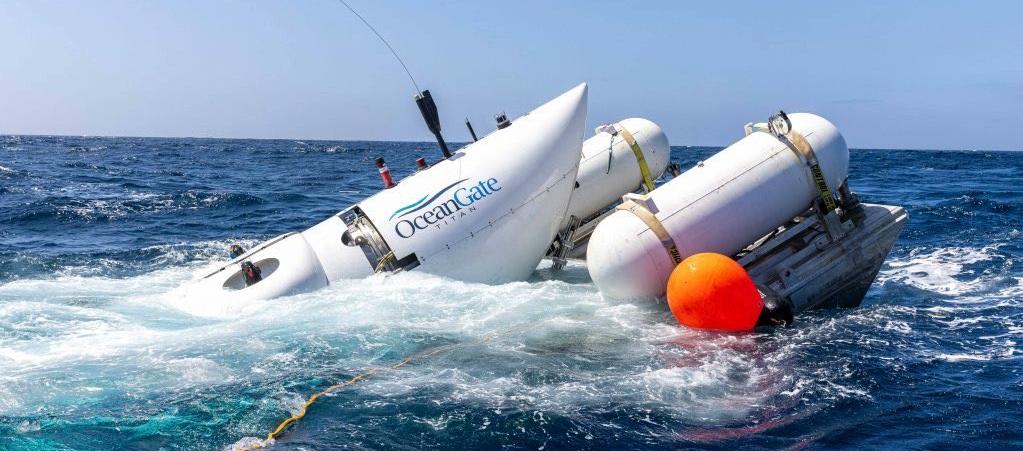El sumergible partió el domingo rumbo a la zona en donde están los restos del Titanic