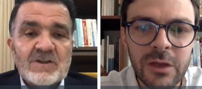 Óscar Iván Zuluaga y David Zaluaga