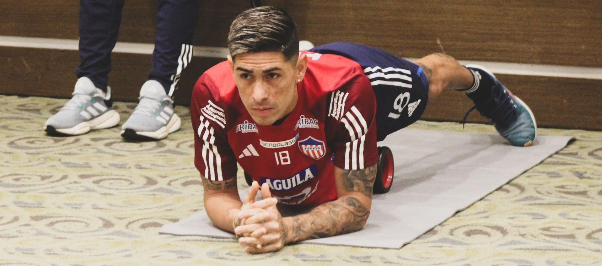 El argentino Emanuel Olivera, defensa central del Junior.