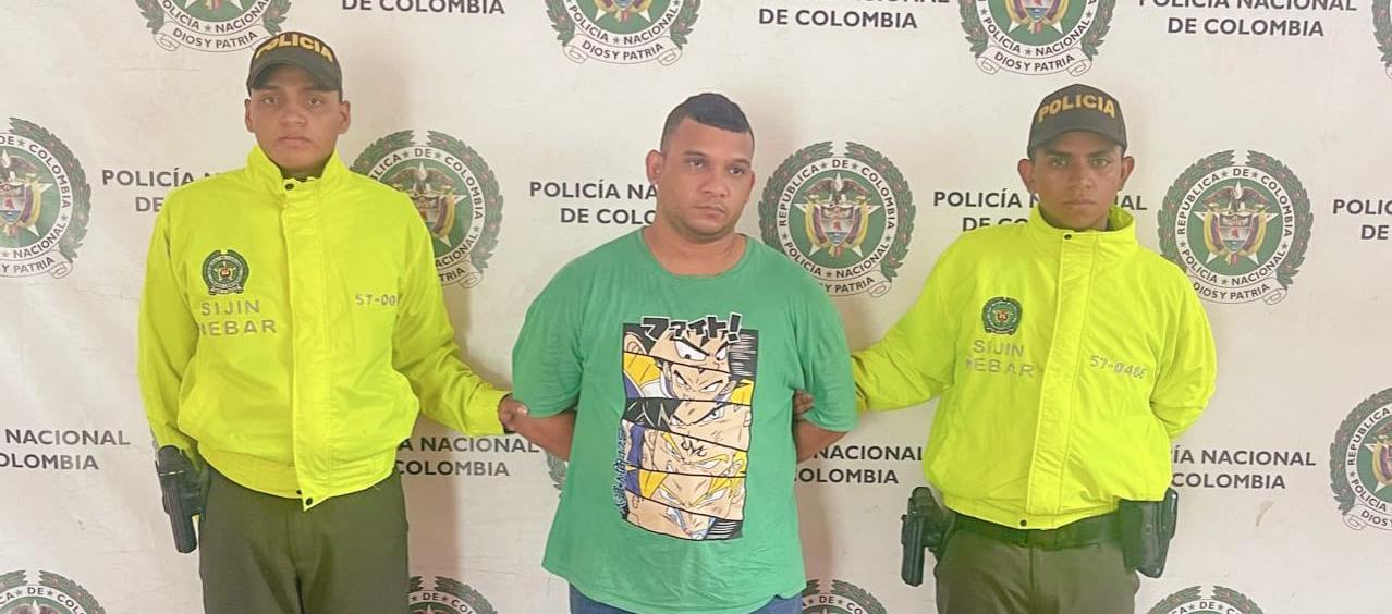 Alexis Gregorio Tamara Campbell, alias 'Diez', capturado.