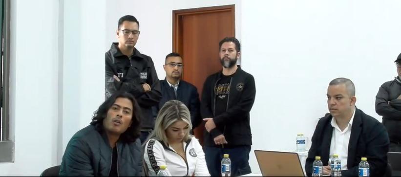 Nicolás Petro y Daysuris Vásquez.