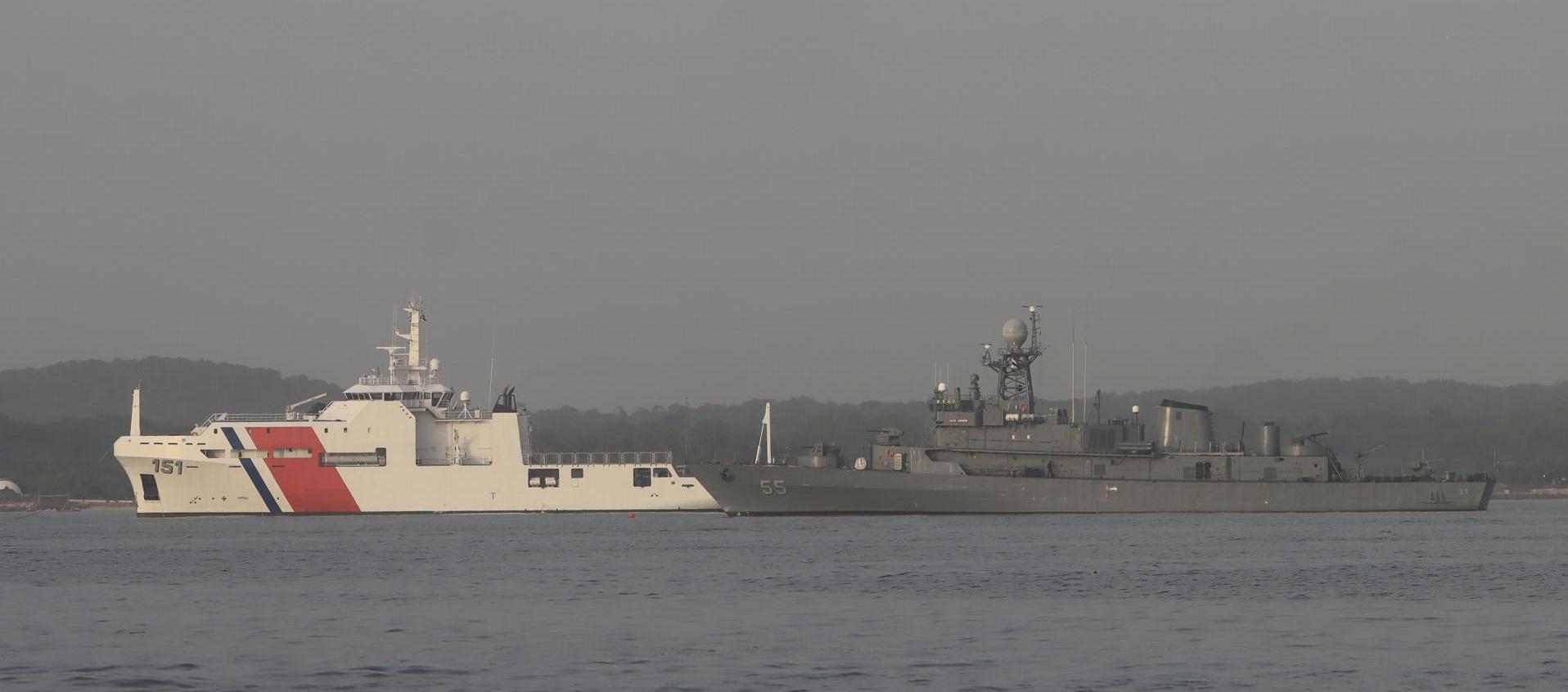 Flotas navales y aéreas participan en la 64 edición de los ejercicios Unitas en Cartagena.