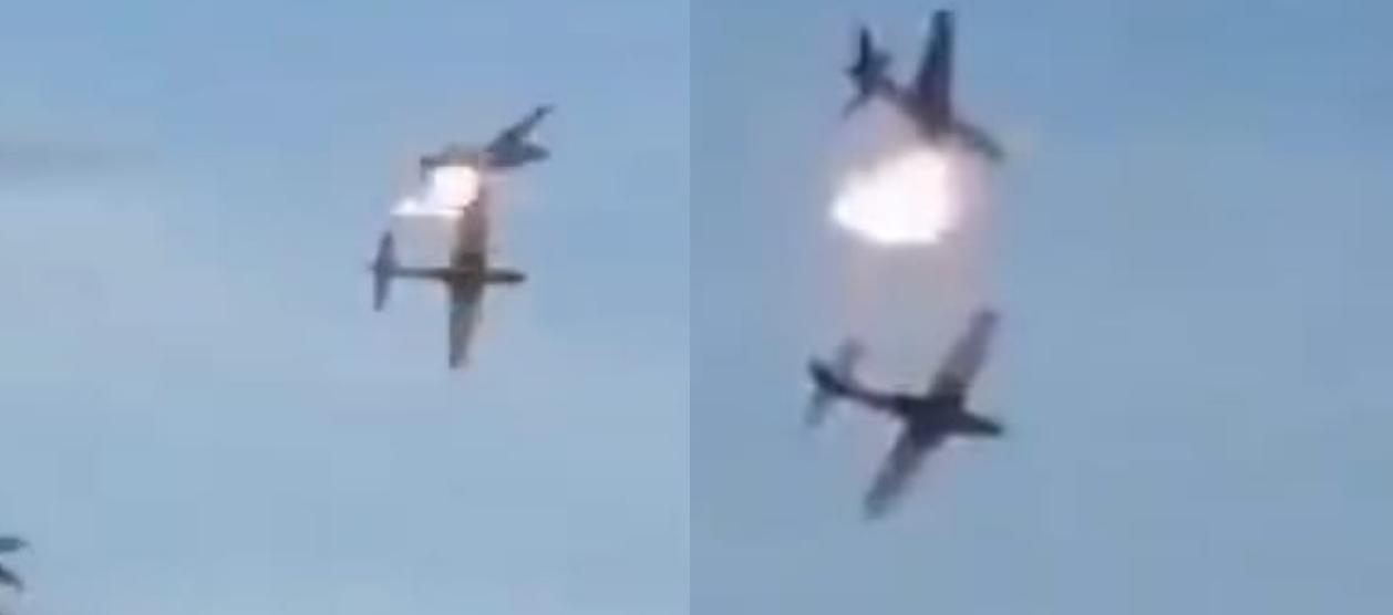 Momentos del accidente.