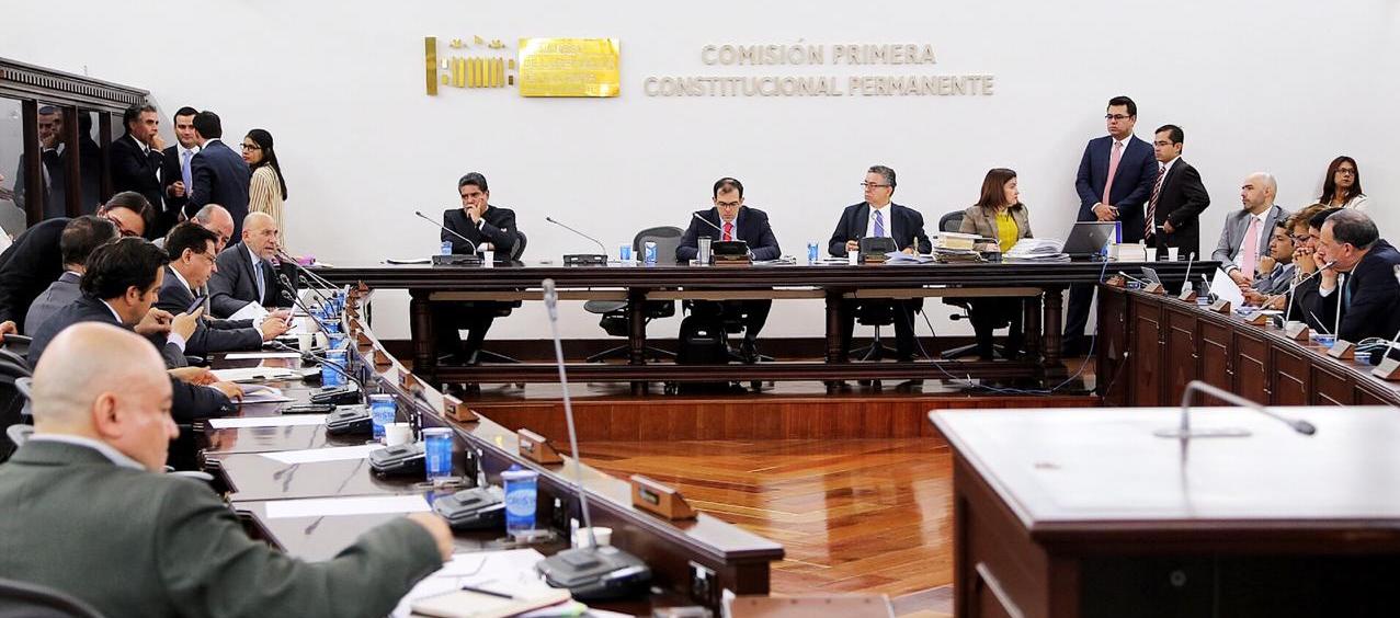 Comisión Primera, imagen de referencia.