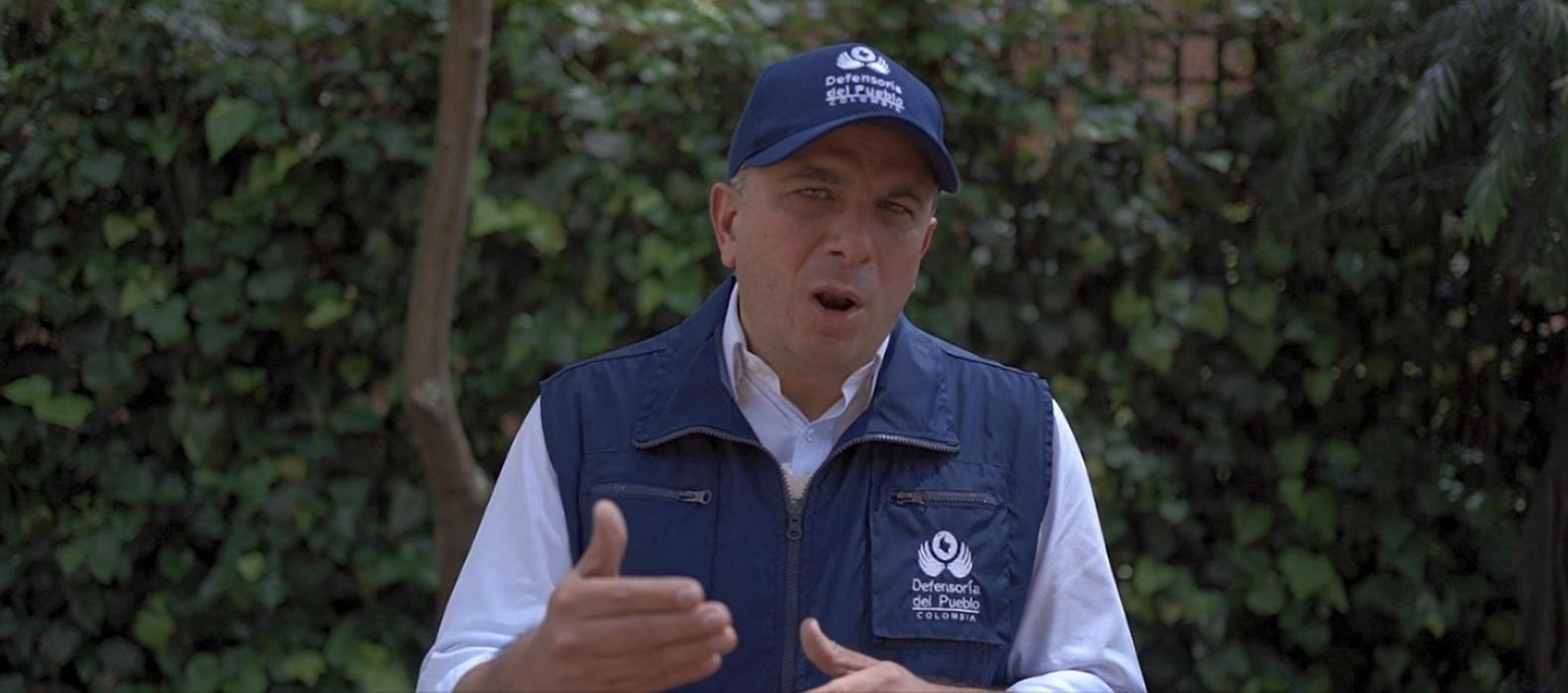 El Defensor del Pueblo, Carlos Camargo.