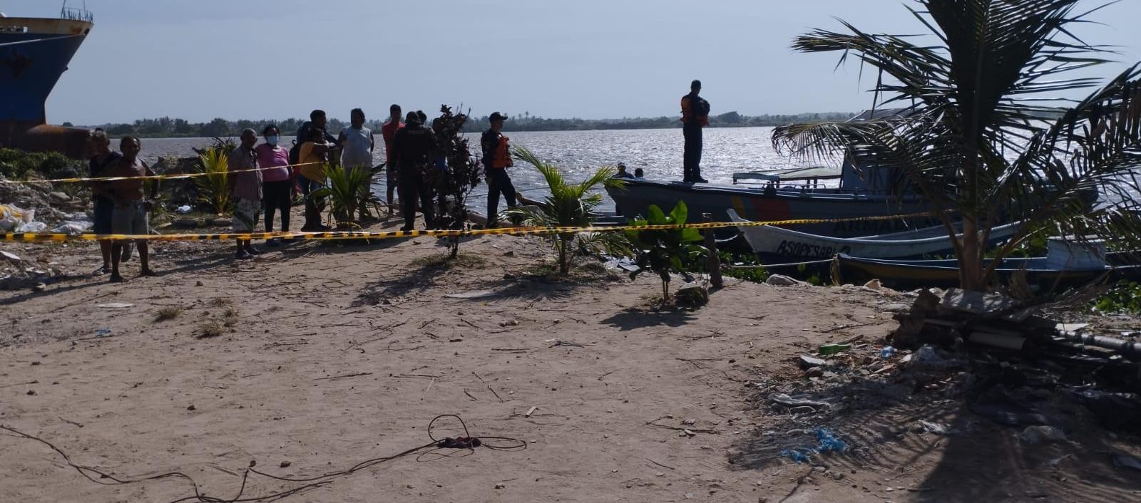 Lugar donde hallaron los cuerpos.