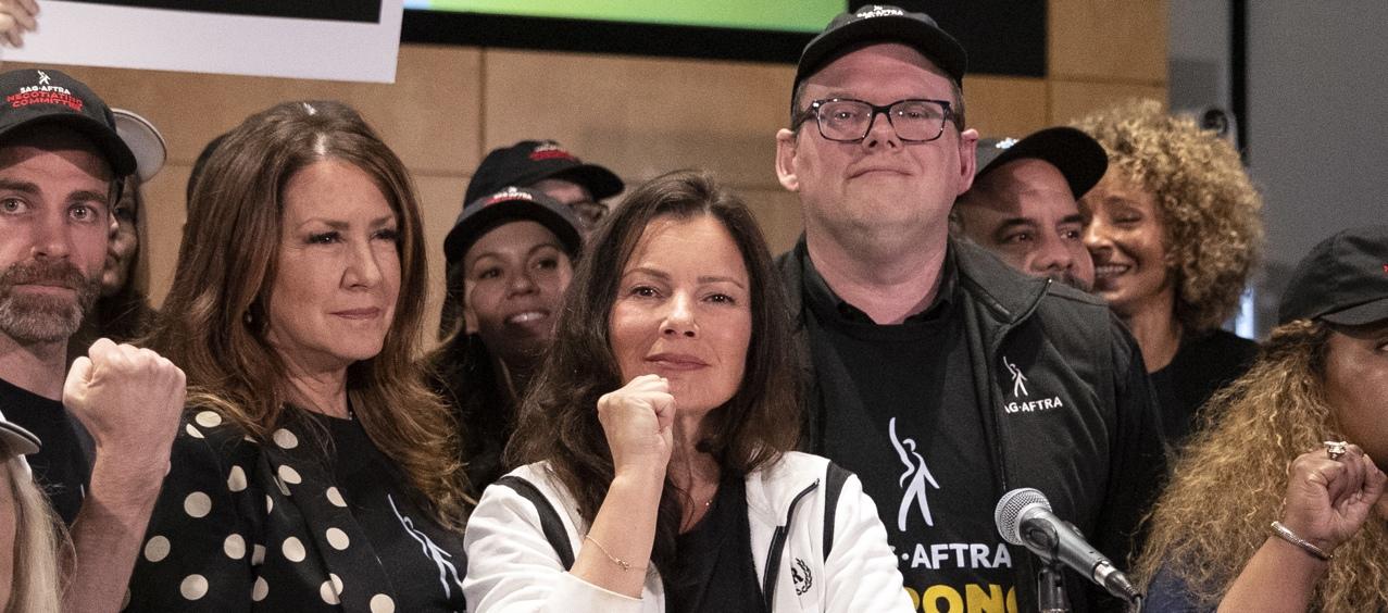  La presidenta de SAG-AFTRA, Fran Drescher.