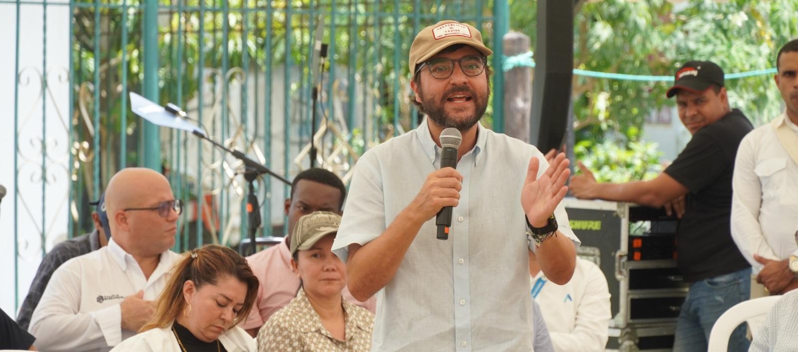 El Alcalde de Barranquilla Jaime Pumarejo