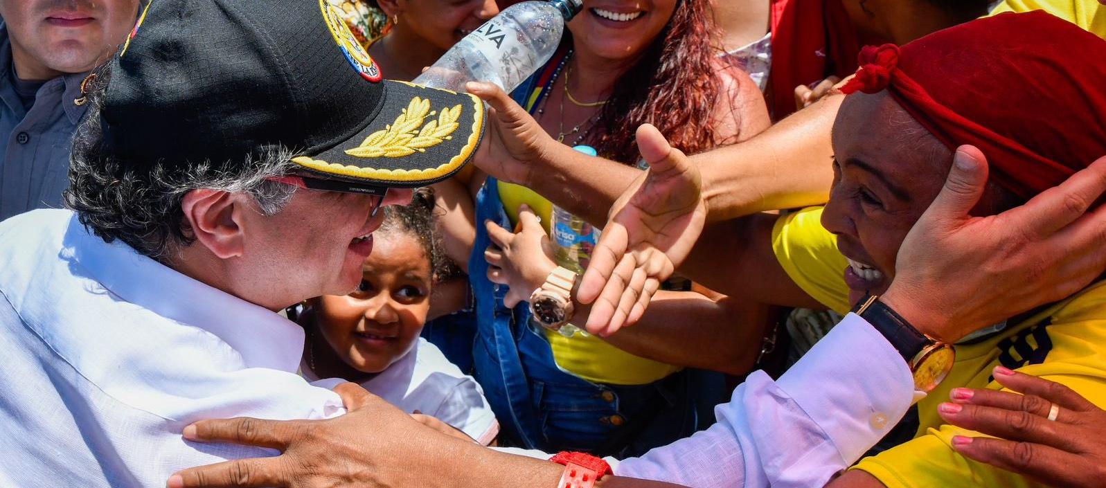 El Presidente Gustavo Petro en San Andrés