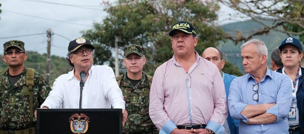 El Presidente Gustavo Petro en el Huila