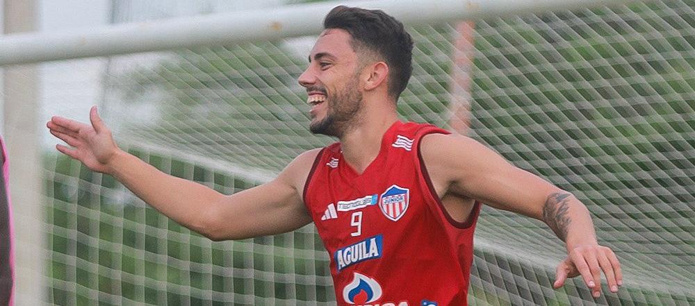 El delantero argentino Gonzalo Lencina una de las incorporaciones de Junior para el segundo semestre. 