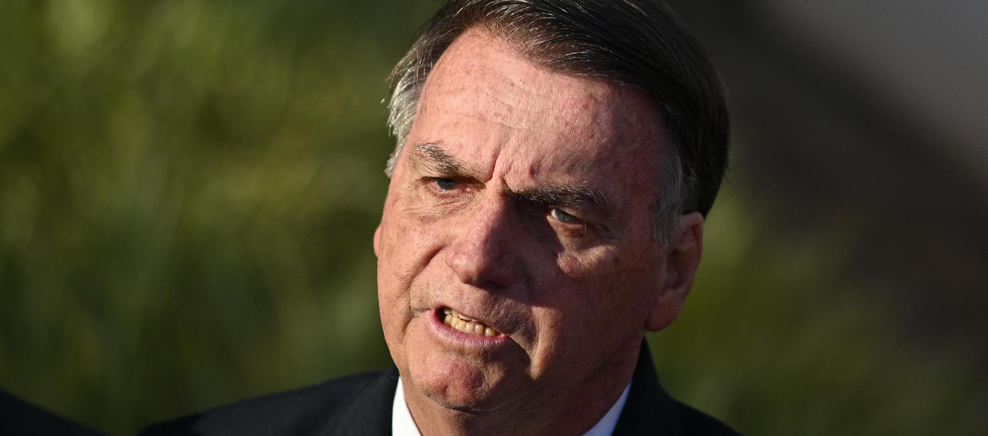 El expresidente de Brasil Jair Bolsonaro. 