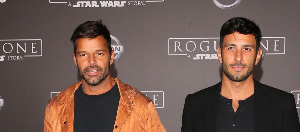 Ricky Martin y Jwan Yosef junto a sus hijos.