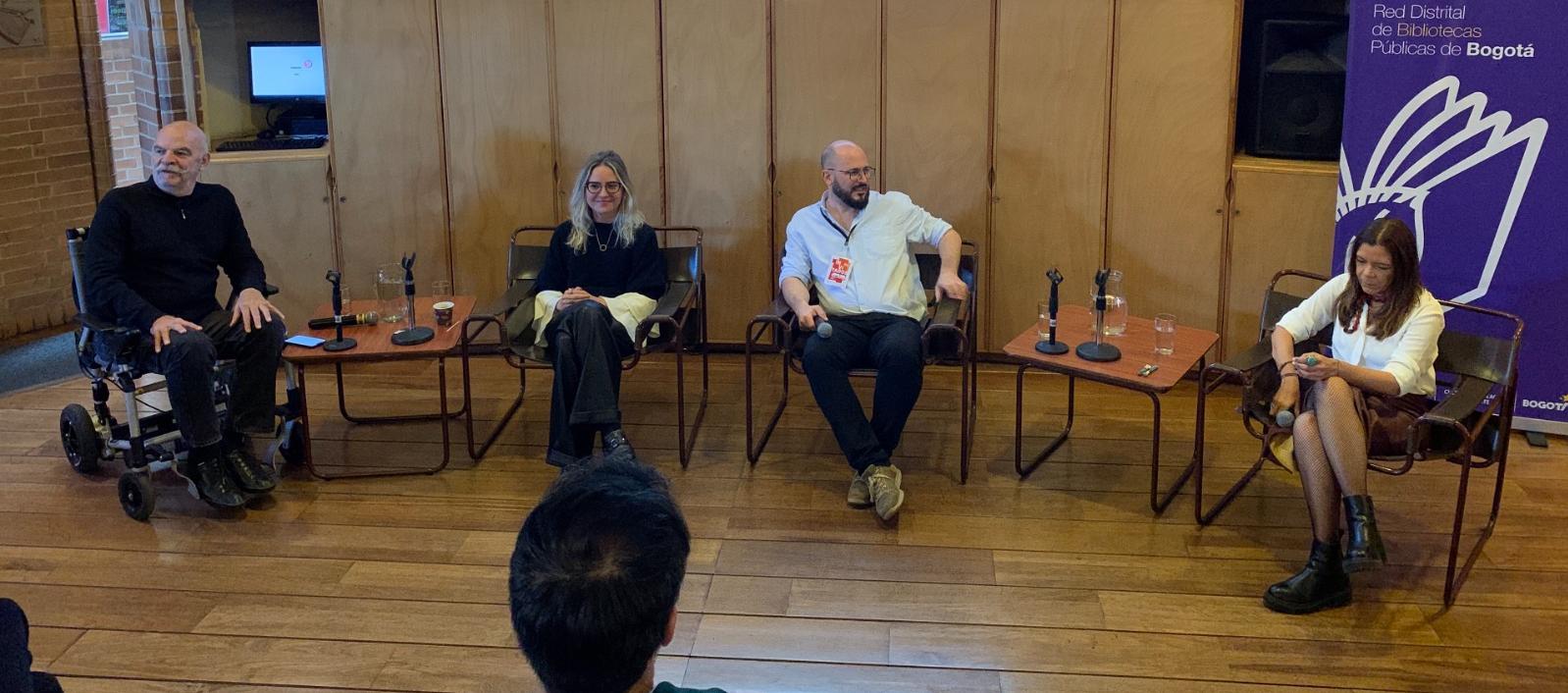 Conversatorio en el segundo día del XI Festival Gabo.