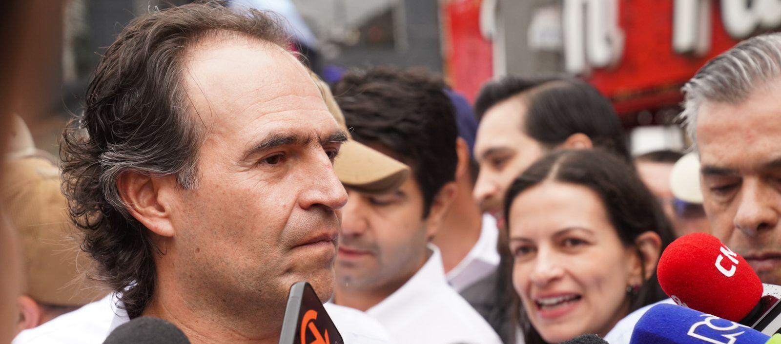 El candidato a la Alcaldía de Medellín, 'Fico' Gutiérrez.