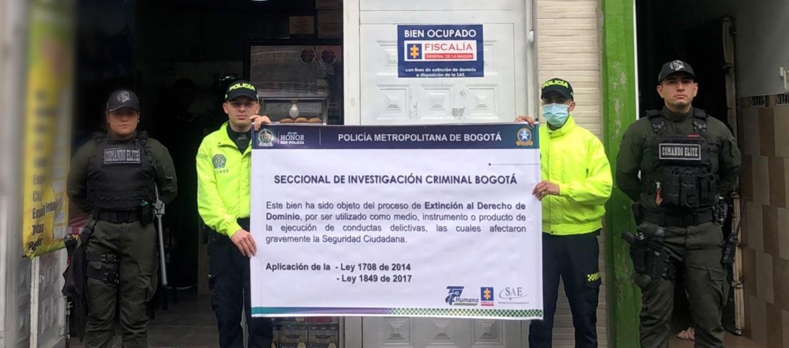 Fiscalía en extinción de dominio.