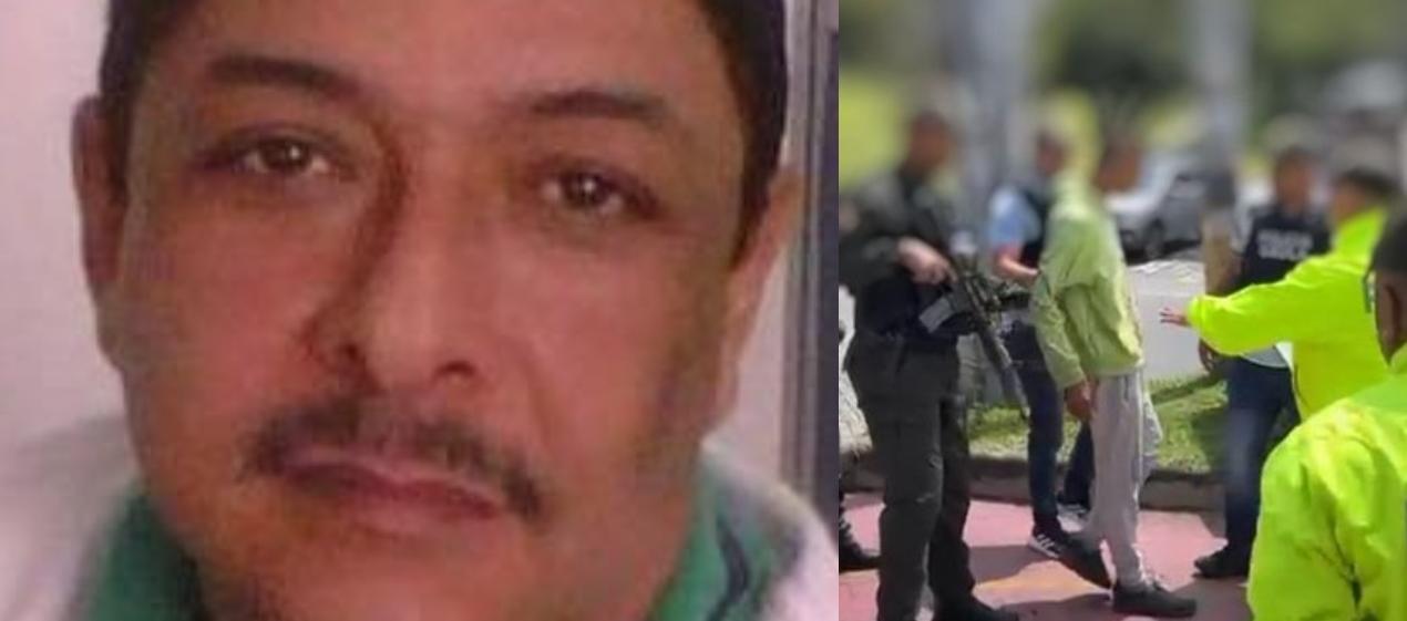 Jorge Luis Meriño Mercado, la víctima; y uno de los capturados. 