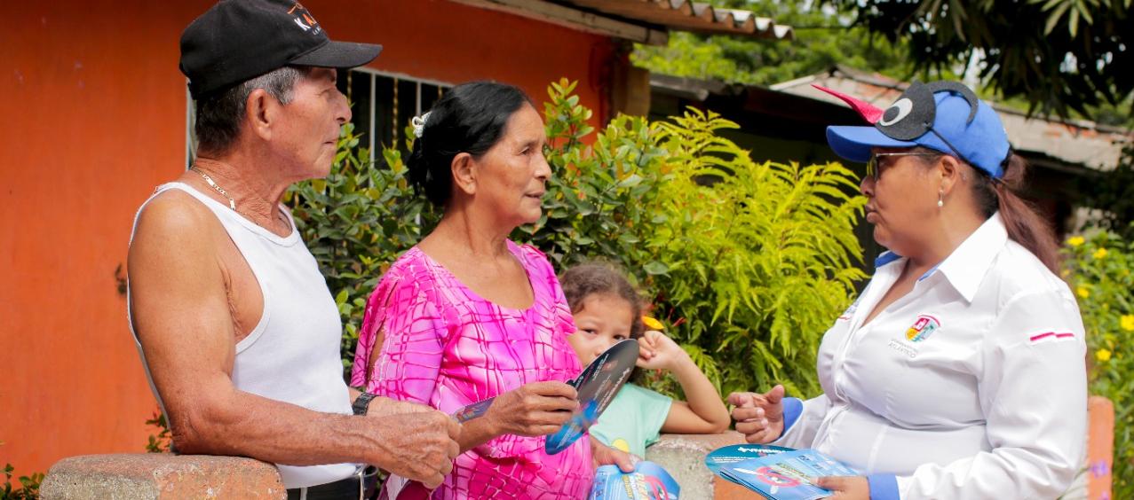 Jornada de prevención contra el dengue.