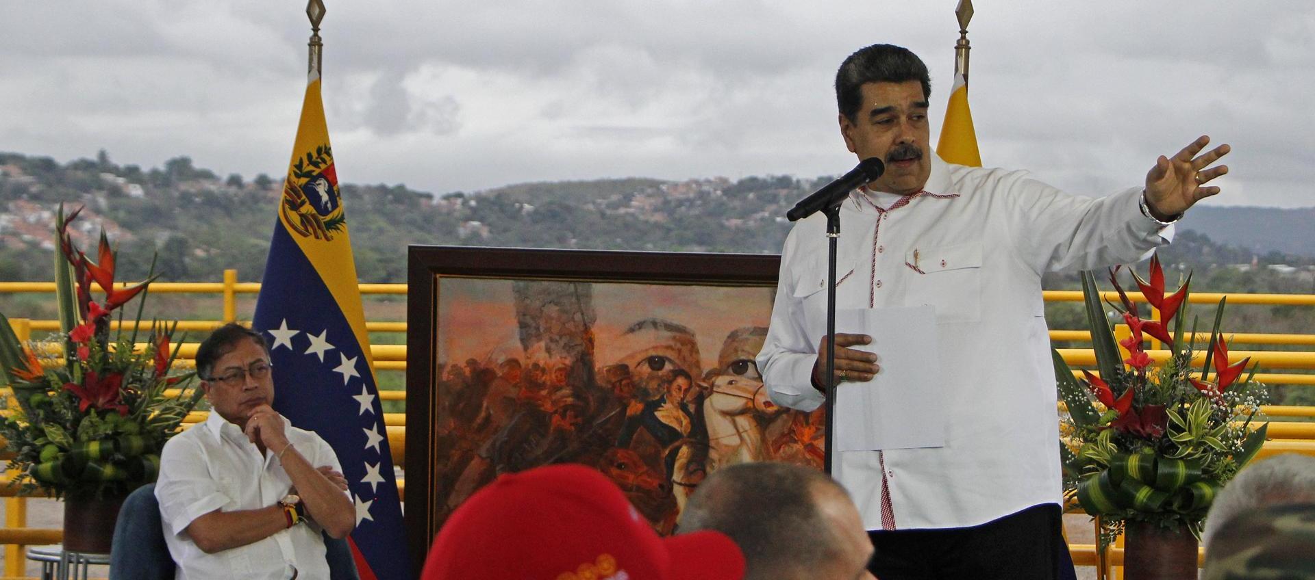 Presidentes de Colombia y Venezuela, Gustavo Petro y Nicolás Maduro.