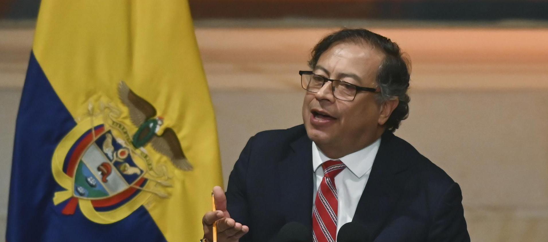 Presidente de Colombia Gustavo Petro. 