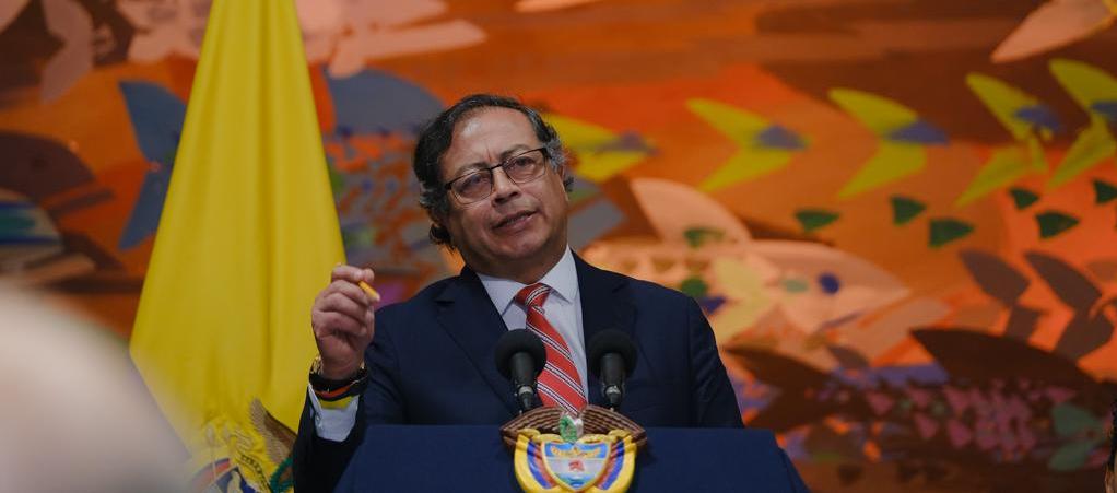 Gustavo Petro en el Congreso de la República