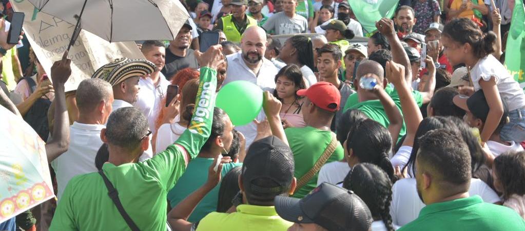 El candidato a la Alcaldía de Barranquilla, Luis Enrique Guzmán.