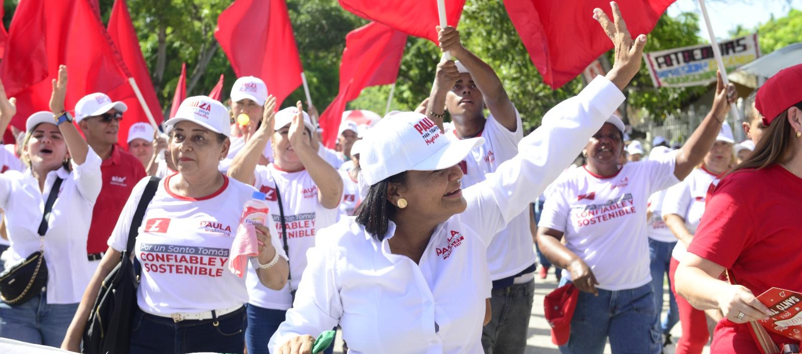 Paula Hun Badillo, candidata a la Alcaldía de Santo Tomás.