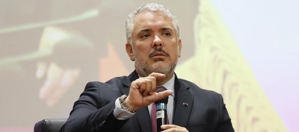 Iván Duque, expresidente de Colombia.