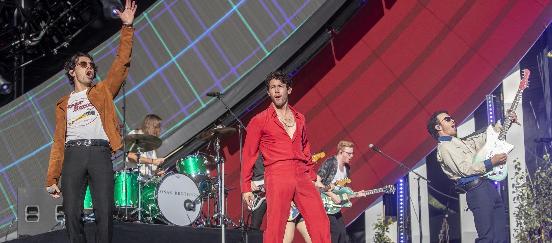 Banda Jonas Brothers.