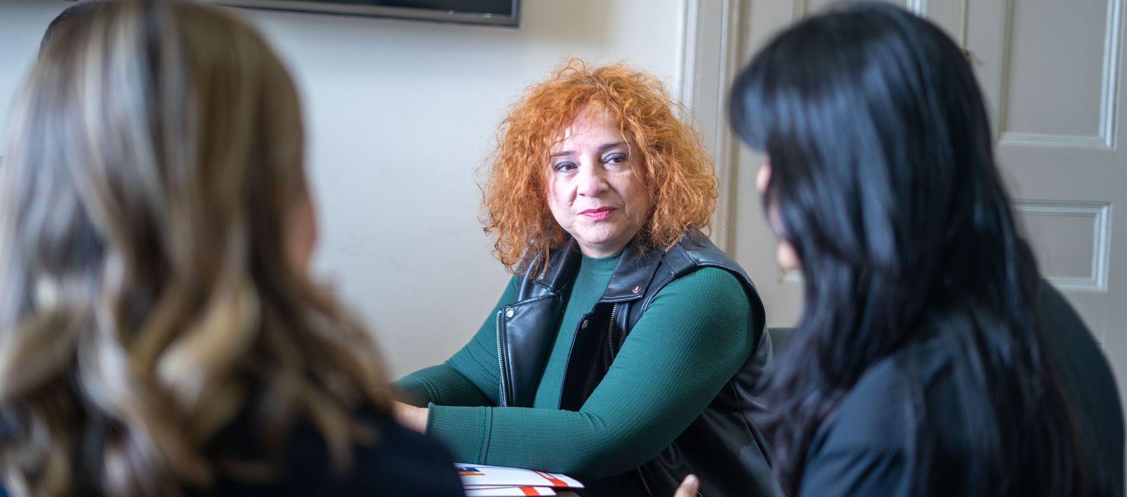 Lilia Solano, viceministra para el Diálogo Social.