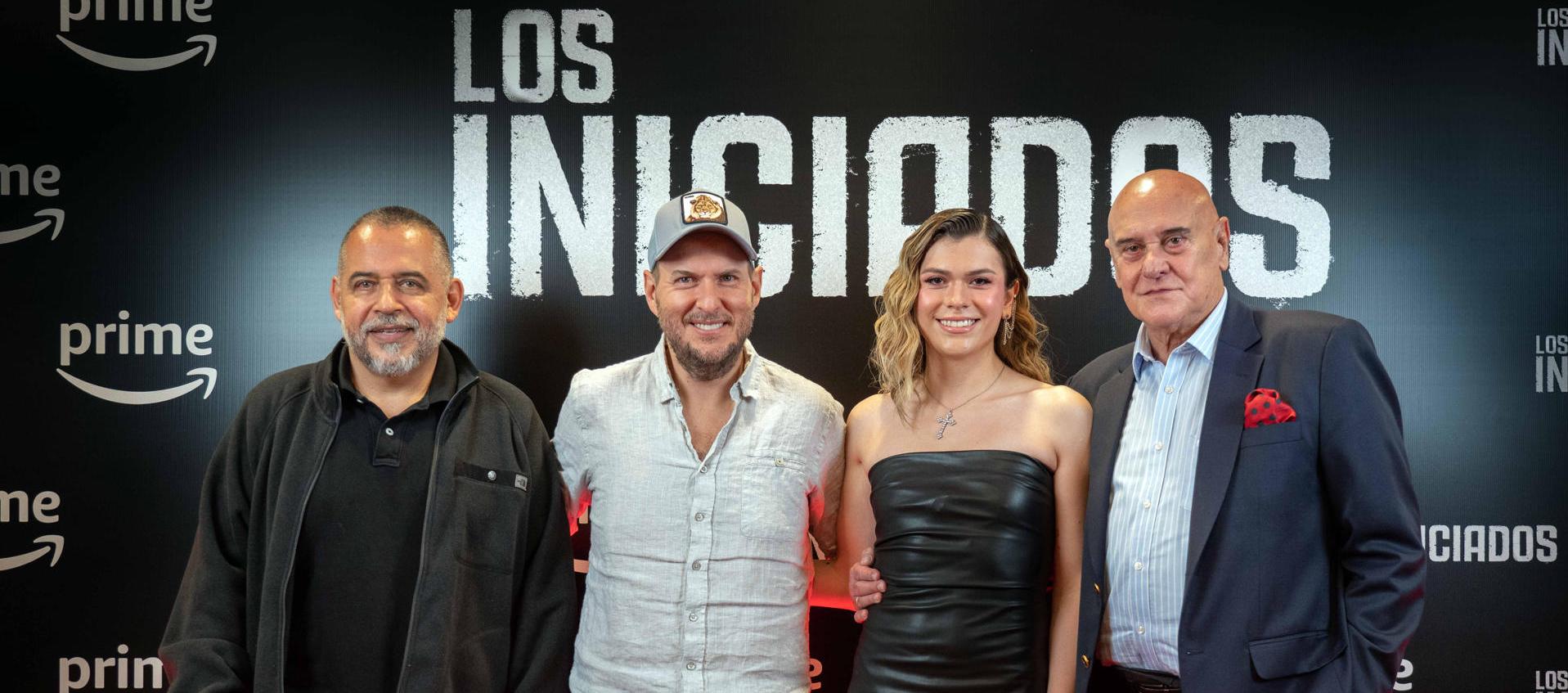 Mario Mendoza, Andrés Parra, Aria Jara y Jorge Cao.