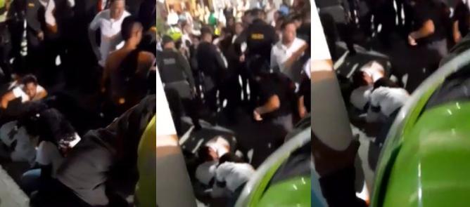 La víctima murió en el lugar de los hechos. 